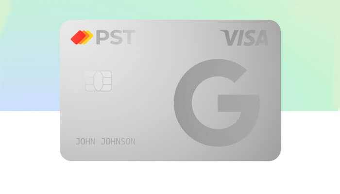 Virtual PST Visa card designed for seamless Google Ads payments, offering compatibility and stability for digital ad campaigns.